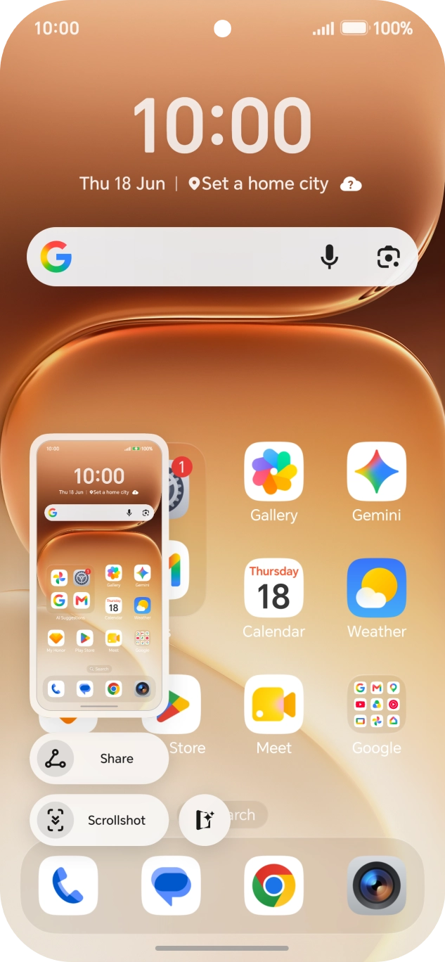 To edit your screenshot, press the screenshot and follow the instructions on the screen to make the required changes.