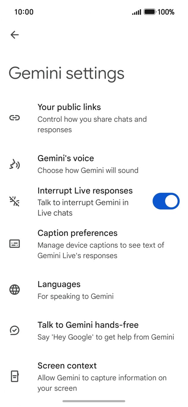 Follow the instructions on the screen to select the required settings. Follow the instructions on the screen to select the required settings.