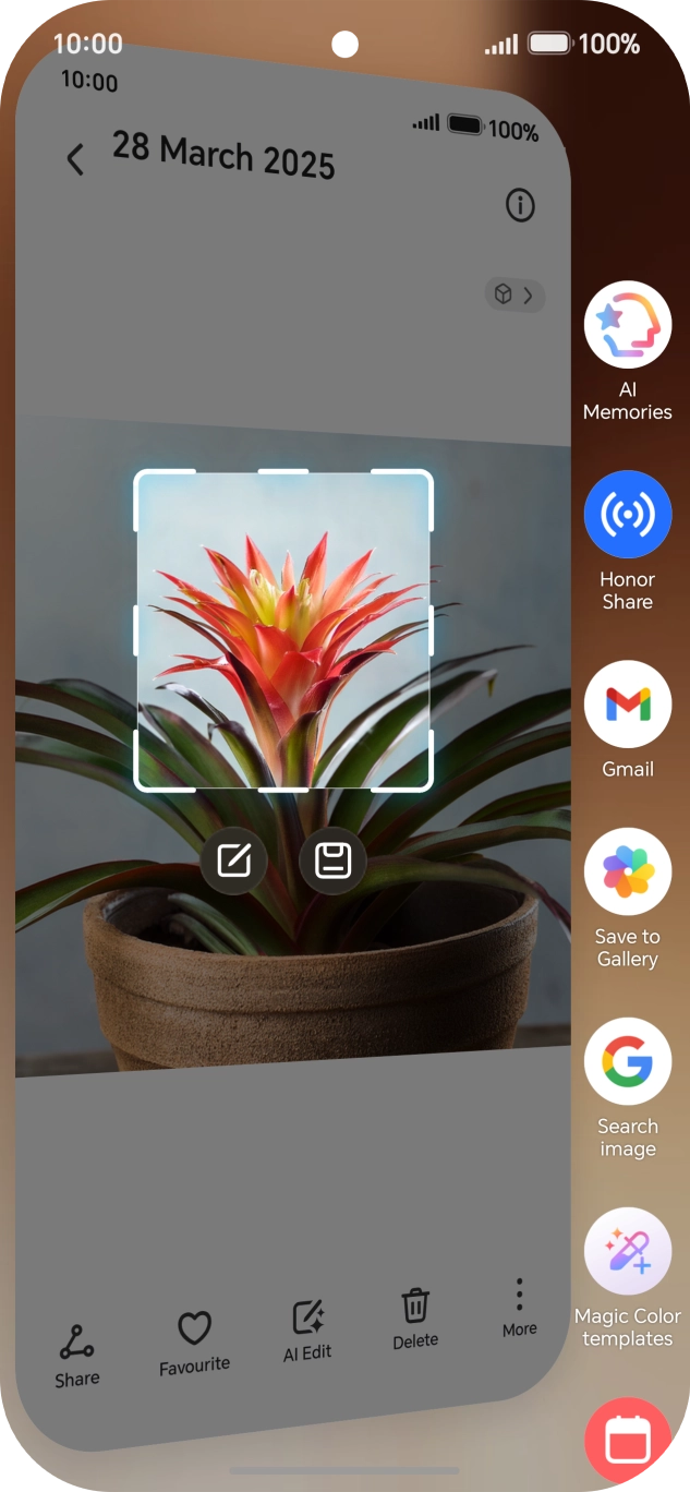 Press the required app and follow the instructions on the screen to use the function.