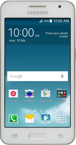 Image 1: Samsung Galaxy Core 2 - White in White