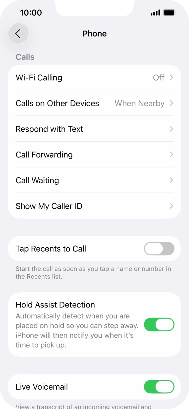 Press Wi-Fi Calling. Press Wi-Fi Calling.