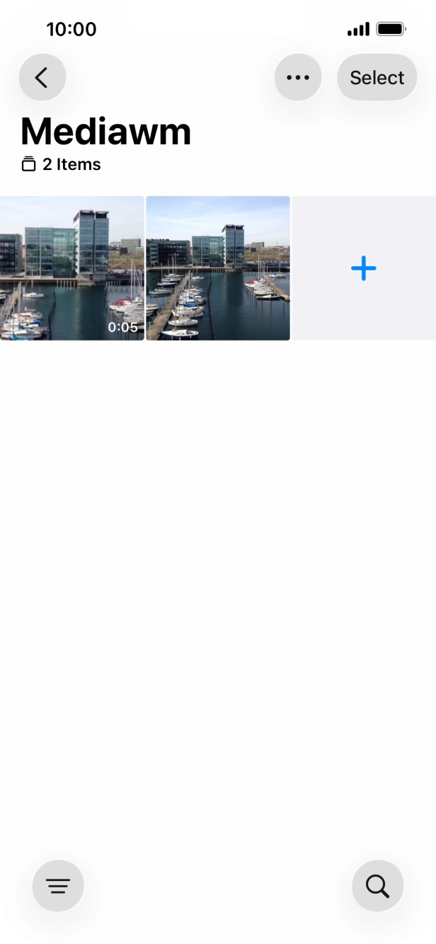 Open the app or screen you want to record.