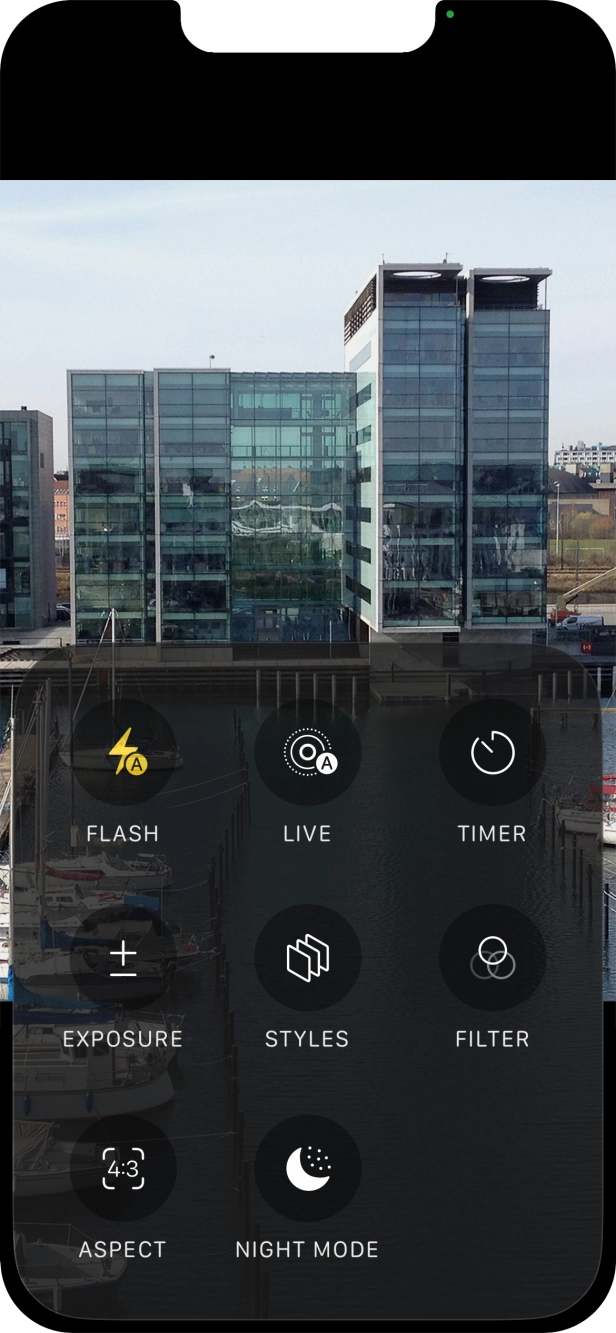 Press the required setting and follow the instructions on the screen to use the selected function. Press the required setting and follow the instructions on the screen to use the selected function.