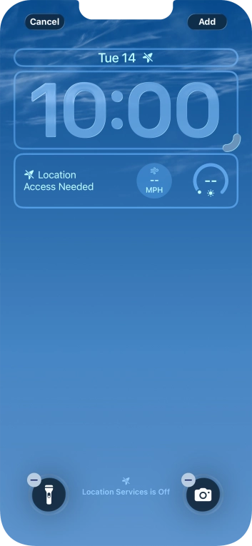 To customise the way the lock screen date is displayed, press the date widget and follow the instructions on the screen to select the required widget display mode. To customise the way the lock screen date is displayed, press the date widget and follow the instructions on the screen to select the required widget display mode.