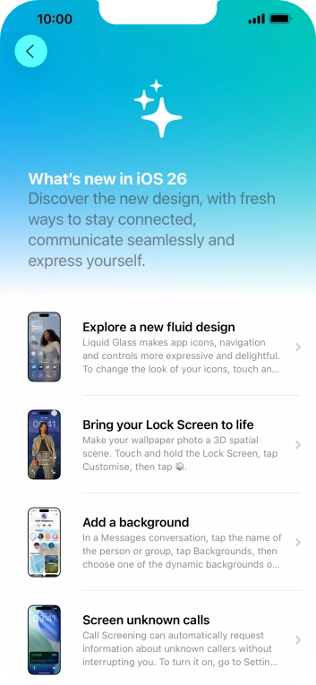 Slide your finger upwards starting from the bottom of the screen to return to the home screen. Slide your finger upwards starting from the bottom of the screen to return to the home screen.