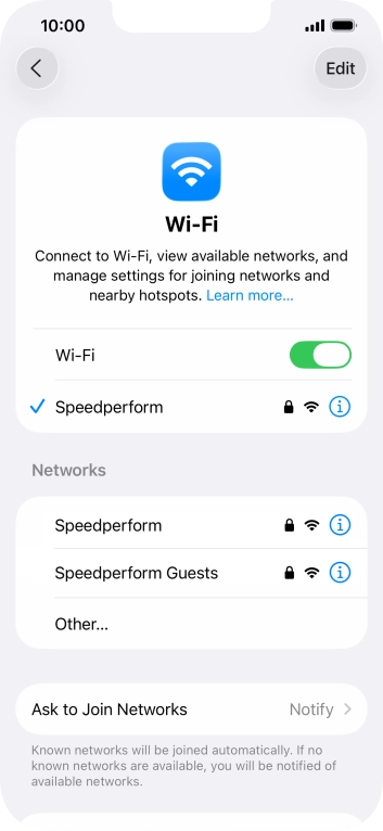Slide your finger upwards starting from the bottom of the screen to return to the home screen.