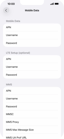 Press APN and key in idata.o2.co.uk.