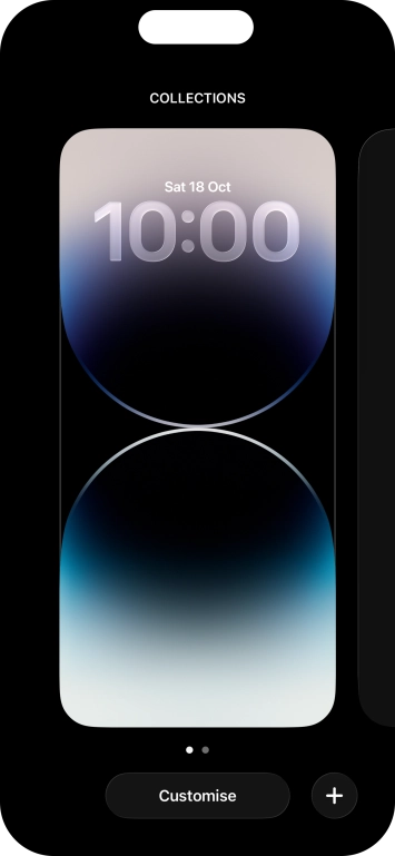Press the add icon. Press the add icon.