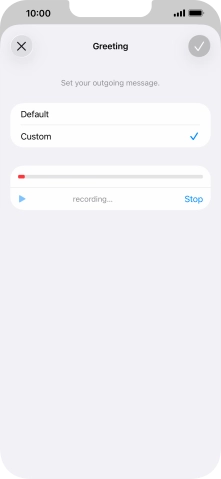 Press Stop to stop recording. Press Stop to stop recording.
