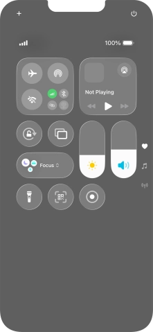 Press the screen recording icon to start the recording.