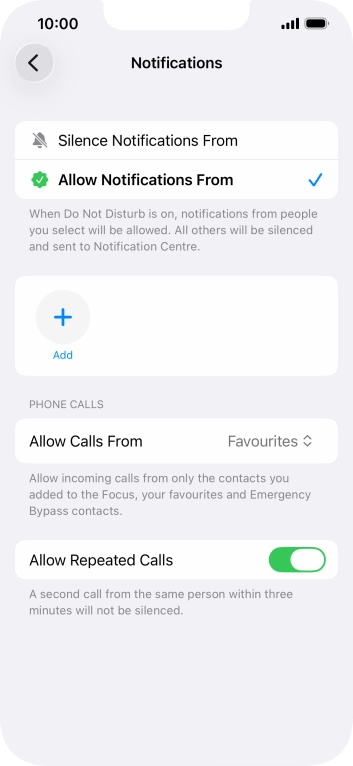 Press arrow left. Press arrow left.
