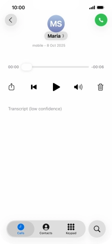 Press the play icon. Press the play icon.