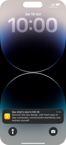 Press the required notification and follow the instructions on the screen to use the selected function. Press the required notification and follow the instructions on the screen to use the selected function.