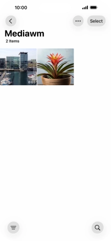 Open the app or screen you want to record.