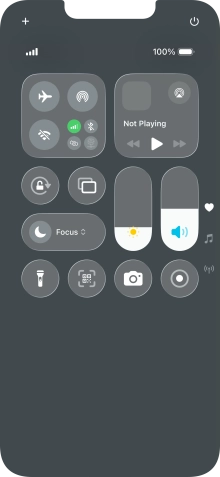 Press the screen recording icon to start the recording.