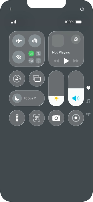 Press the screen recording icon to start the recording.
