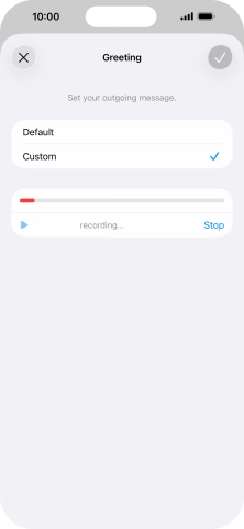 Press Stop to stop recording. Press Stop to stop recording.