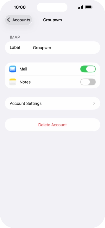 Press Account Settings. Press Account Settings.