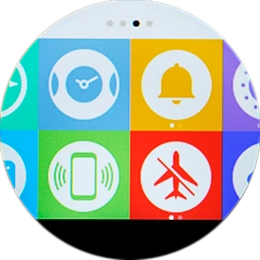 Prima o ícone de encontrar telefone para enviar um sinal para o seu telefone.