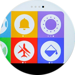 Prima o ícone de modo de voo para ativar ou desativar a função.