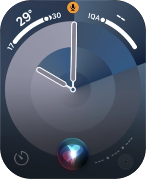 Diga com as suas palavras o que pretende que o seu Apple Watch faça.