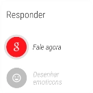 Grave a resposta pretendida.