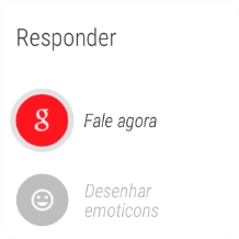 Grave a resposta pretendida.
