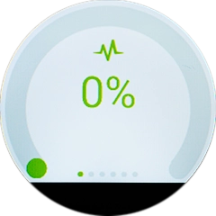 Deslize o dedo para a esquerda no ecrã.