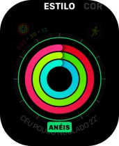 Prima a Digital Crown duas vezes para voltar ao ecrã inicial.