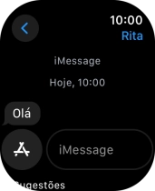 Prima iMessage.