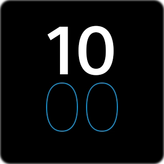 Deslize o dedo para a esquerda no ecrã para abrir o menu principal.