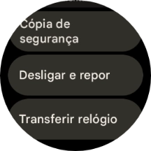 Prima Desligar e repor.