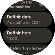 Prima Definir data.