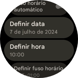 Prima Definir data.