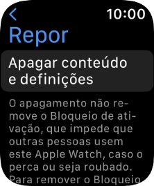 Prima Apagar conteúdo e definições.