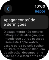 Prima Apagar conteúdo e definições.