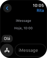 Prima iMessage.