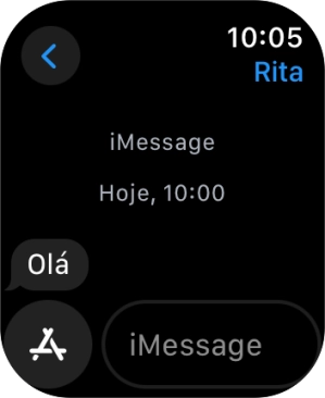 Prima iMessage.