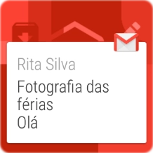 Deslize o dedo para a esquerda no ecrã.
