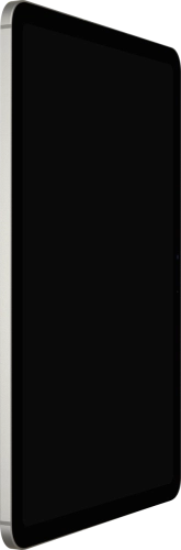 Imagen 3: Vista del lateral izquierdo del Apple iPad Air 11 (2024) - DarkGray