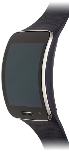 Image 3: Samsung Gear S - Black in Black