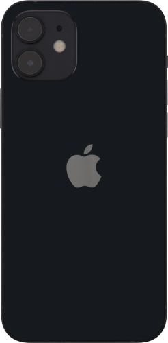 Image 2: Apple iPhone 12 - Black in Black