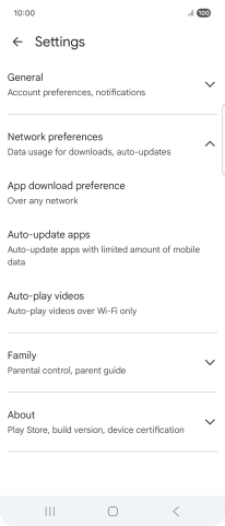 Press Auto-update apps.
