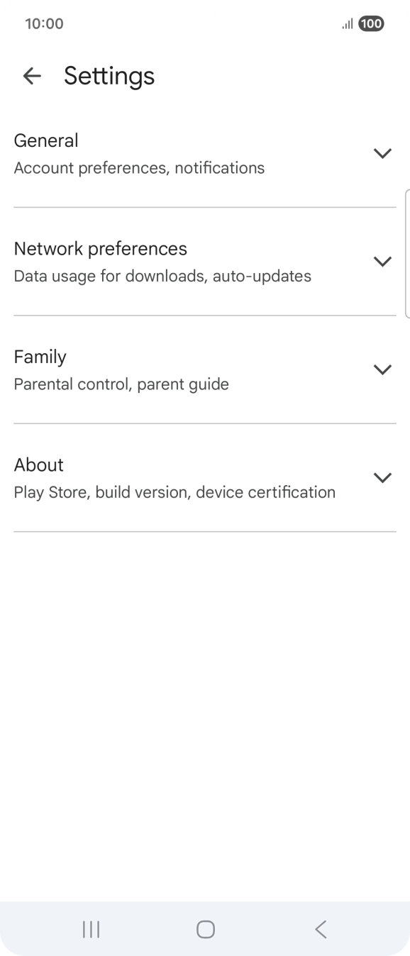 Press Network preferences.