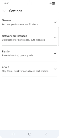 Press Network preferences.