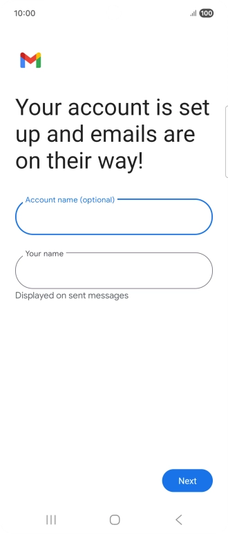 Press the field below 