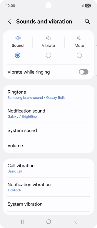 Press Ringtone.