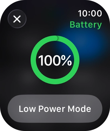Press Low Power Mode. Press Low Power Mode.