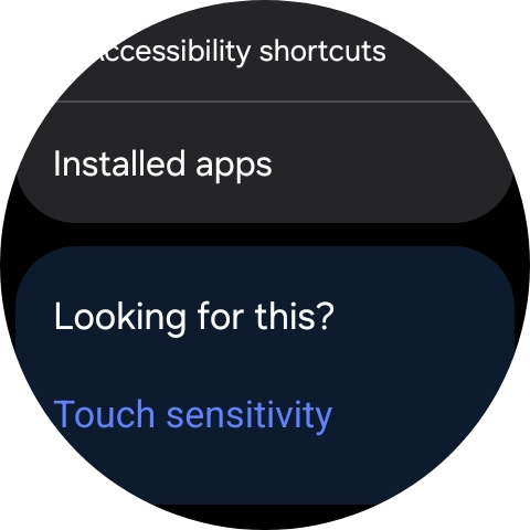Press Installed apps and follow the instructions on the screen to select the required settings.