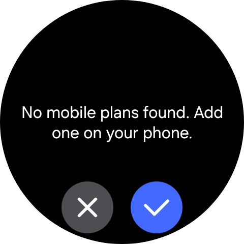 Press the confirm icon.